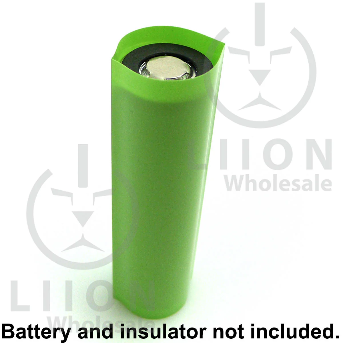 18650 PVC Heat Shrink Wraps - 10 pack - Neon Green - Image 2