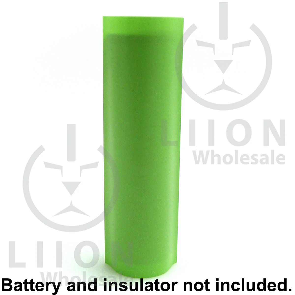 18650 PVC Heat Shrink Wraps - 10 pack - Neon Green - Image 3