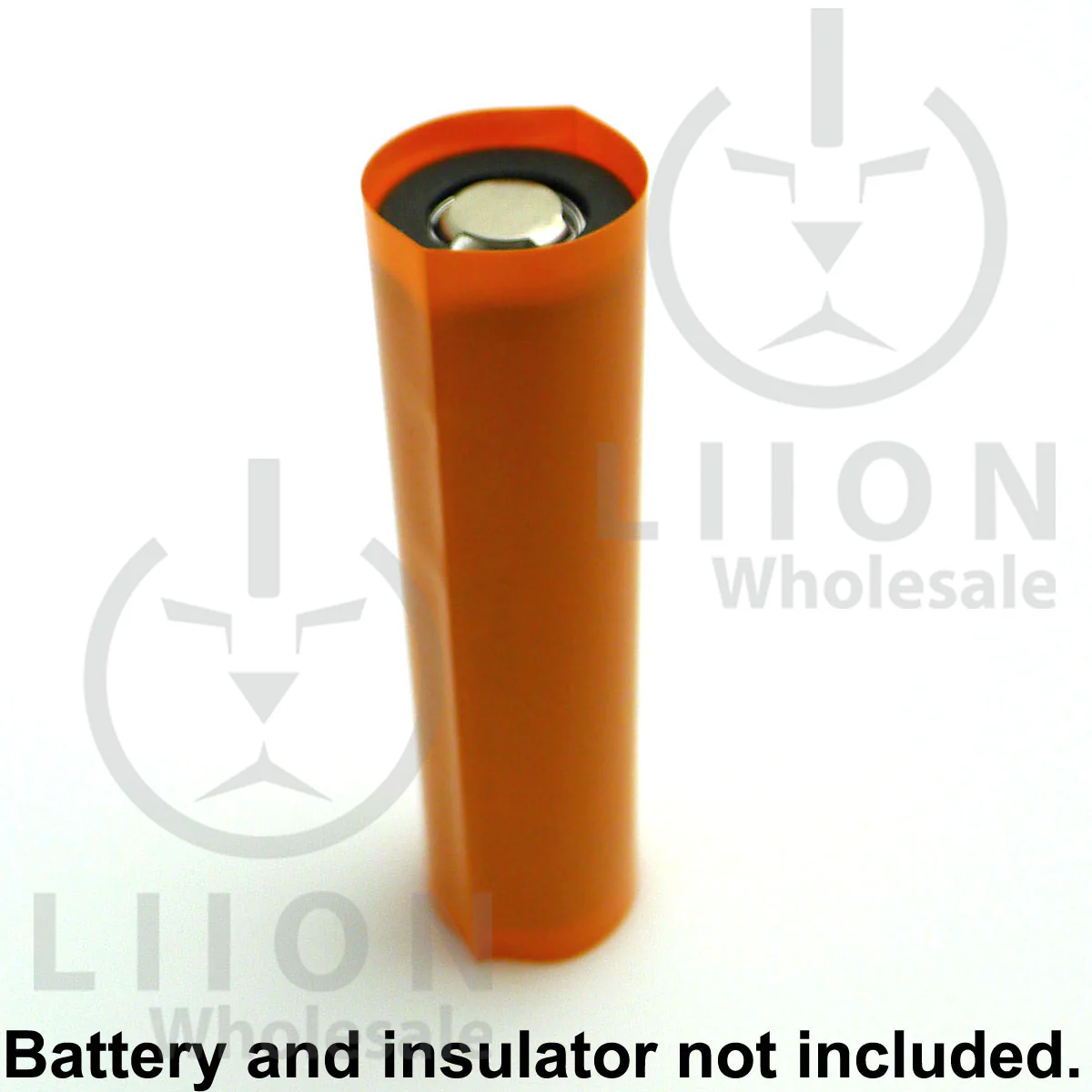 18650 PVC Heat Shrink Wraps - 10 pack - Orange - Image 2