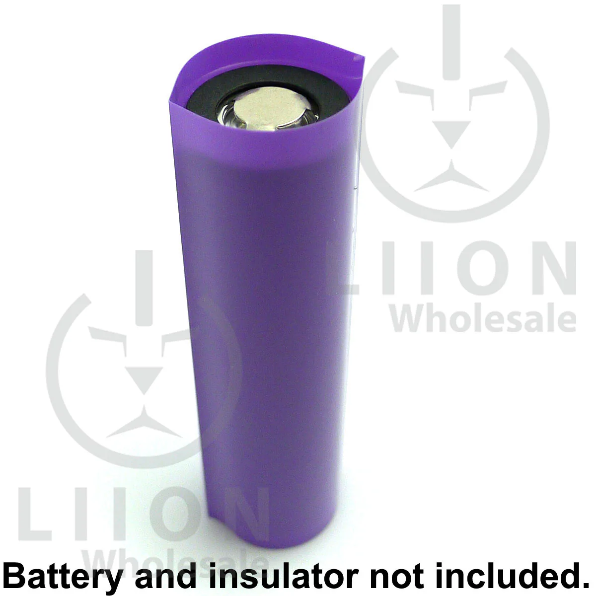 18650 PVC Heat Shrink Wraps - 10 pack - Purple - Image 2