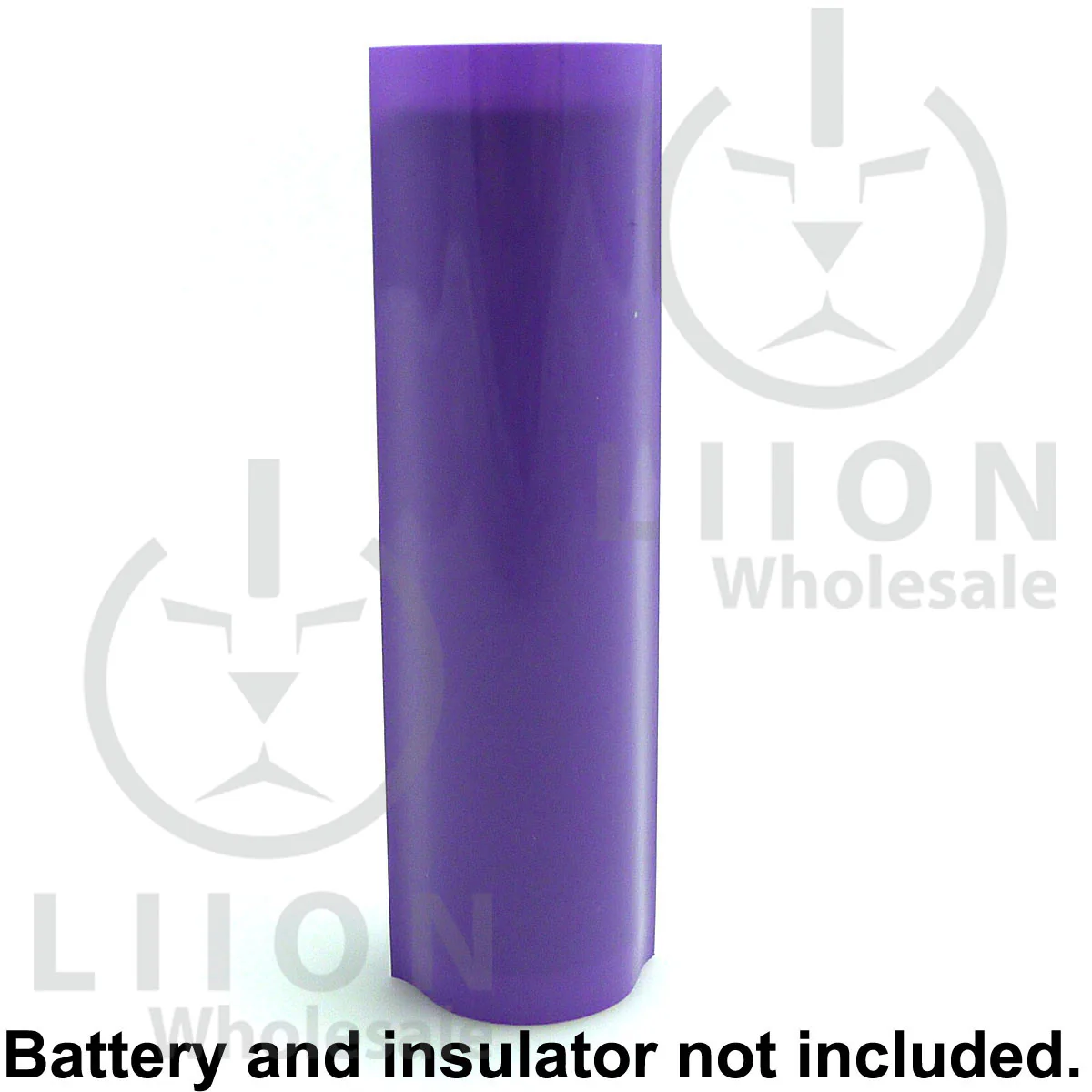 18650 PVC Heat Shrink Wraps - 10 pack - Purple - Image 3