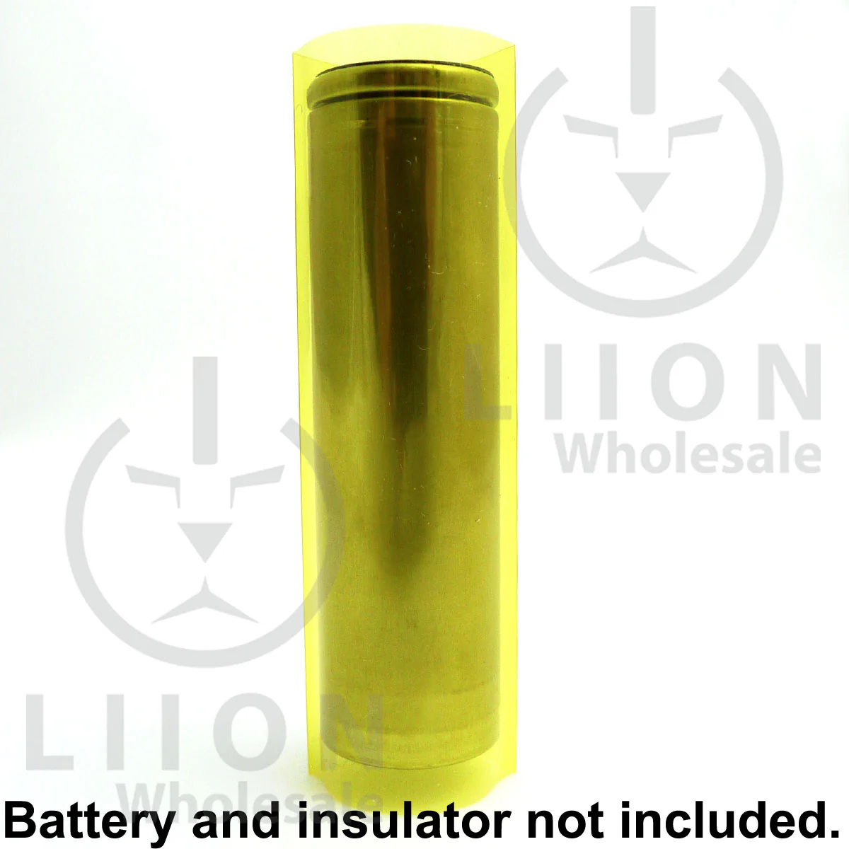 18650 PVC Heat Shrink Wraps - 10 pack - Transparent Yellow - Image 3