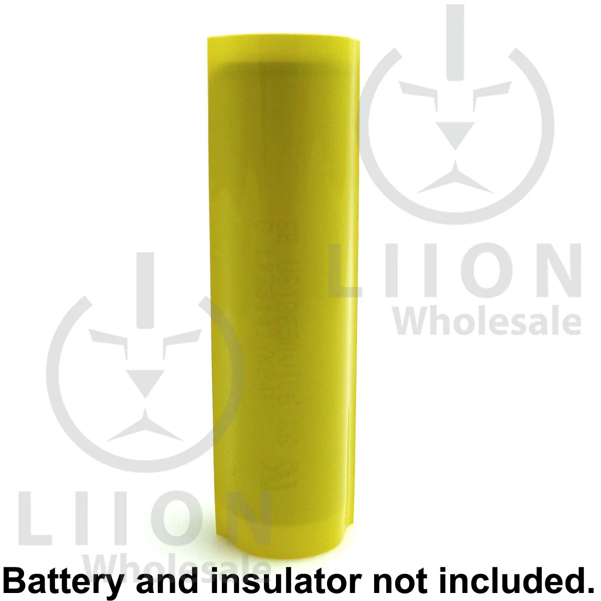18650 PVC Heat Shrink Wraps - 10 pack - Yellow - Image 3