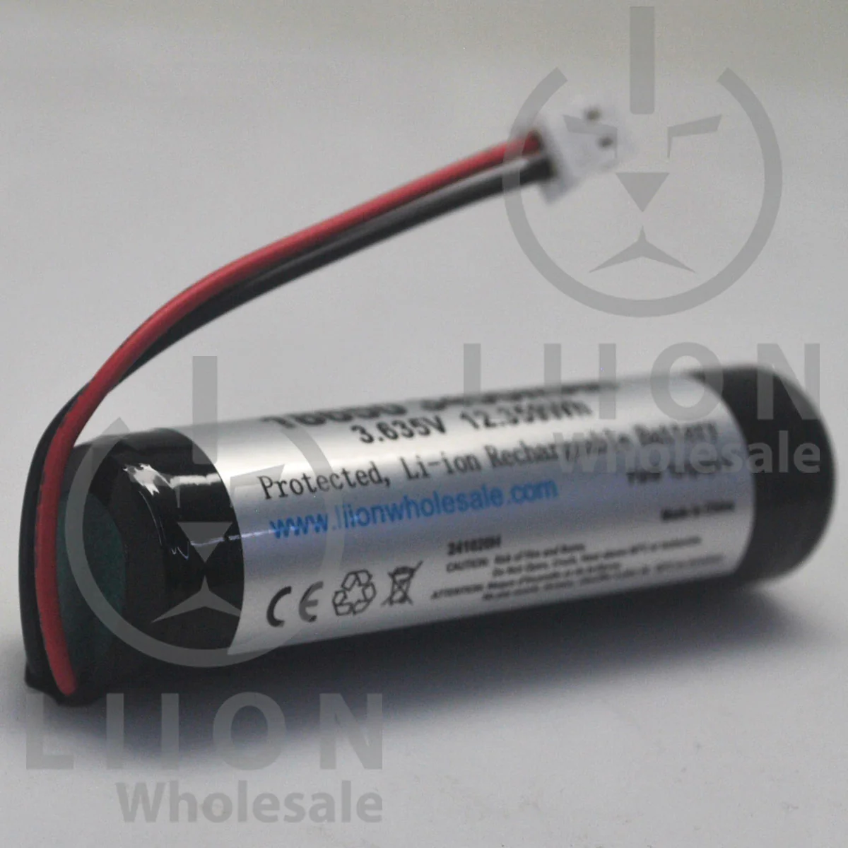 1S1P 3.6V (3.7V) 3500mAh 10A 18650 Battery with Wire Leads - MJ1 cell inside - Image 7