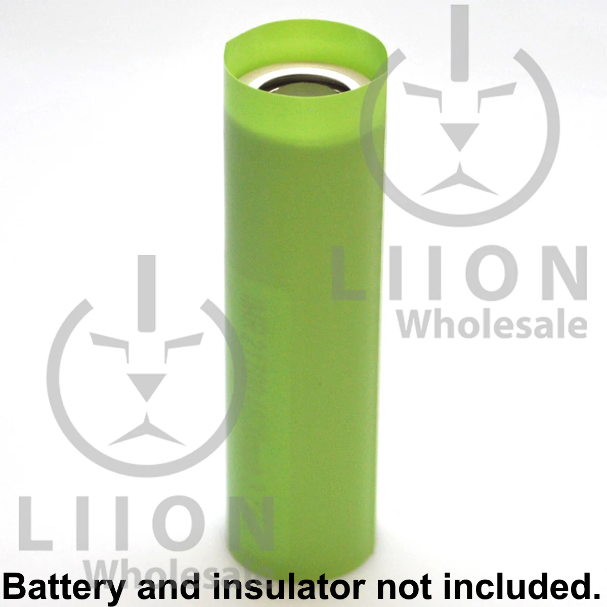 21700 PVC Heat Shrink Wraps - 10 pack - Neon Green - Image 2