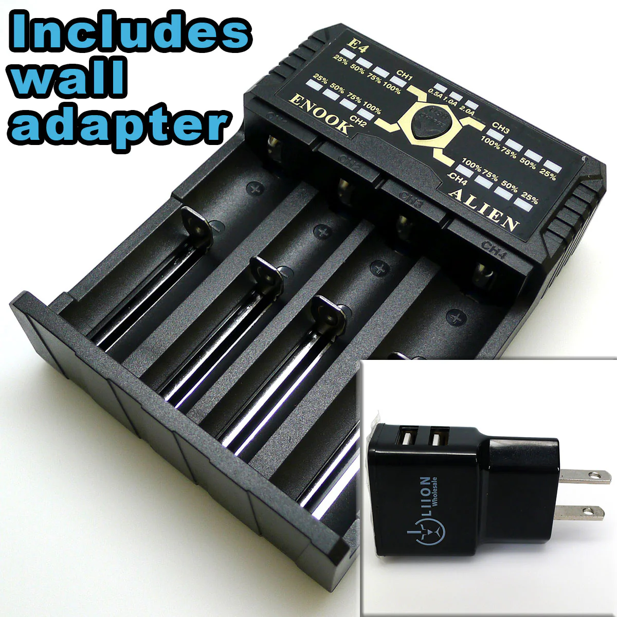 Enook Alien E4 Charger - Special Introductory Price - Image 3