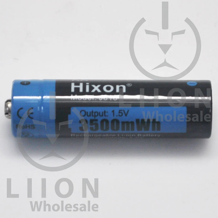 Hixon AA Size Button Top 3500mWh 1.5V 4 Pack Battery Kit - Image 2