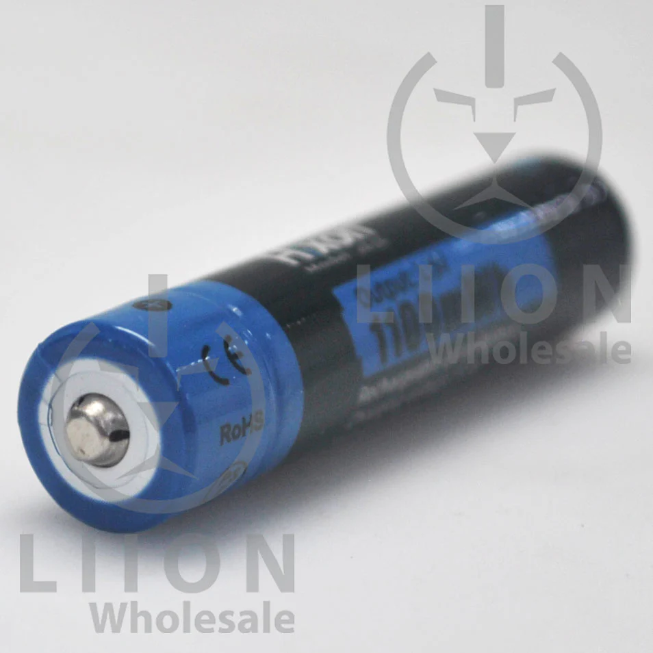 Hixon AAA Size Button Top 1100mWh 1.5V 4 Pack Battery Kit - Image 3
