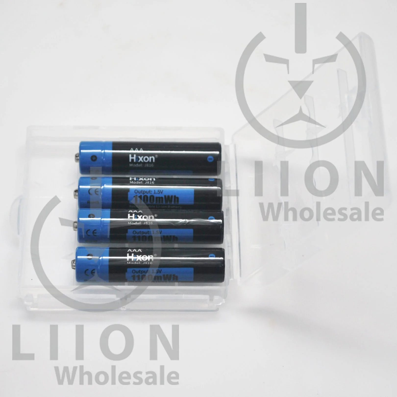 Hixon AAA Size Button Top 1100mWh 1.5V 4 Pack Battery Kit - Image 5