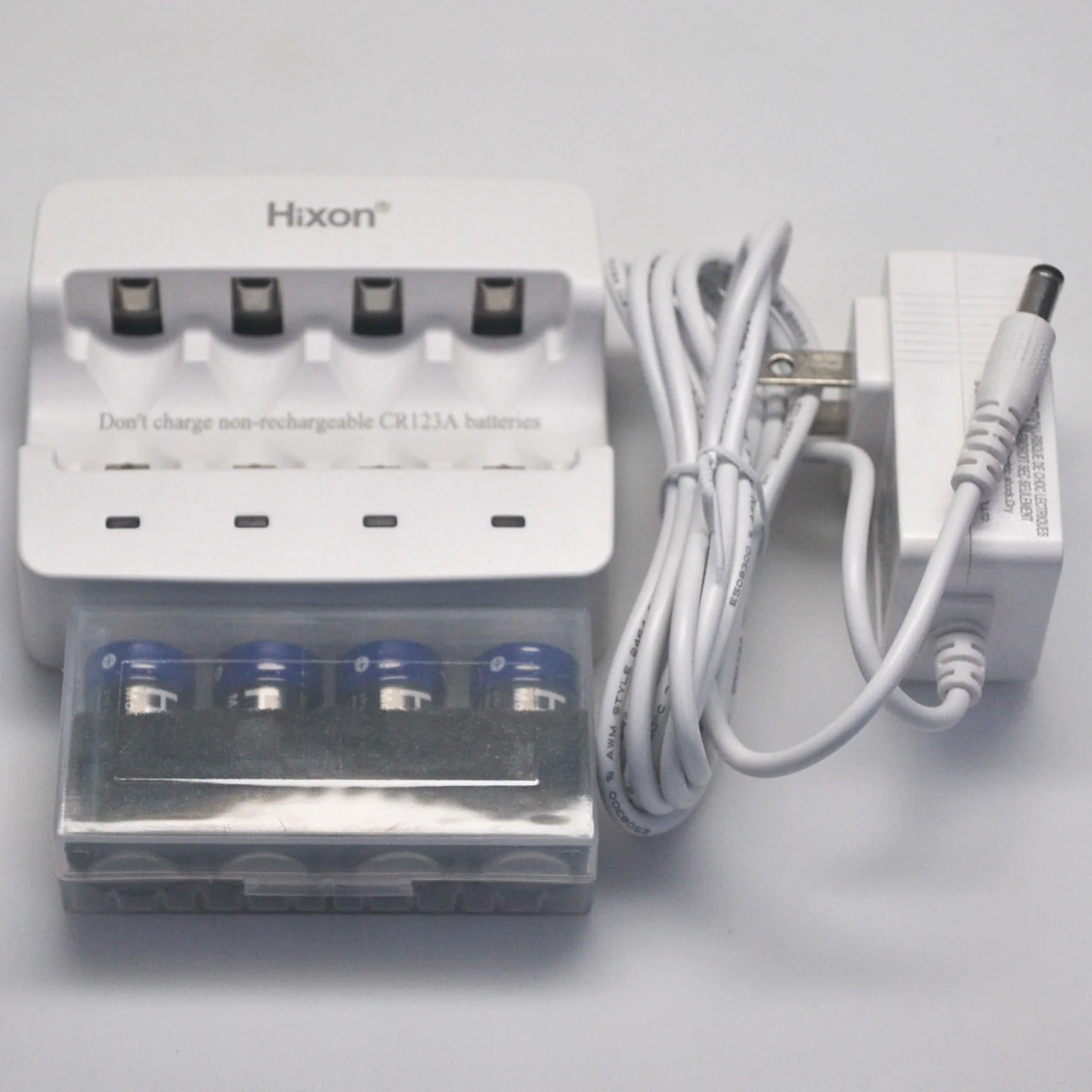 Hixon RCR123A Button Top 900mAh 3.7V 4 Pack Battery Kit - Image 6