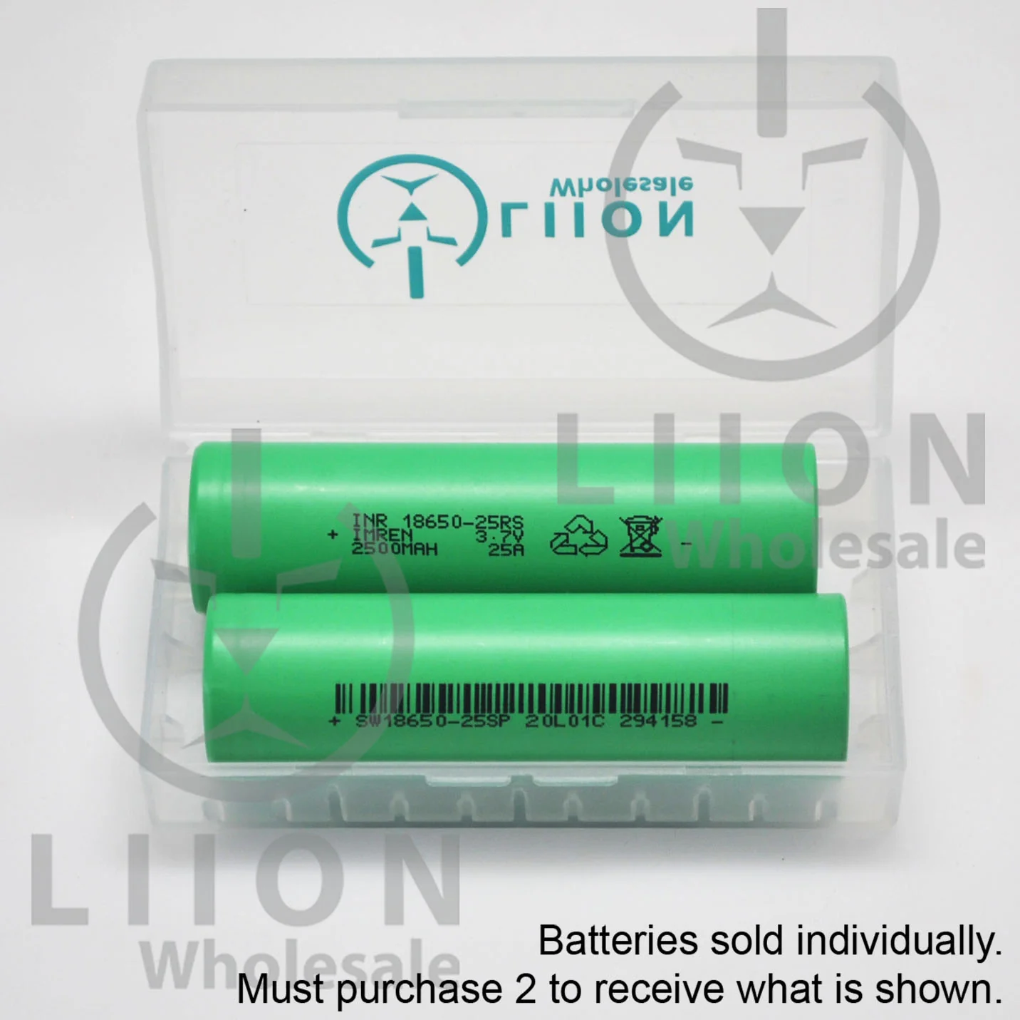 IMREN 25RS 18650 2500mAh 25A Flat Top Battery - Genuine - Wholesale Discount - Image 5