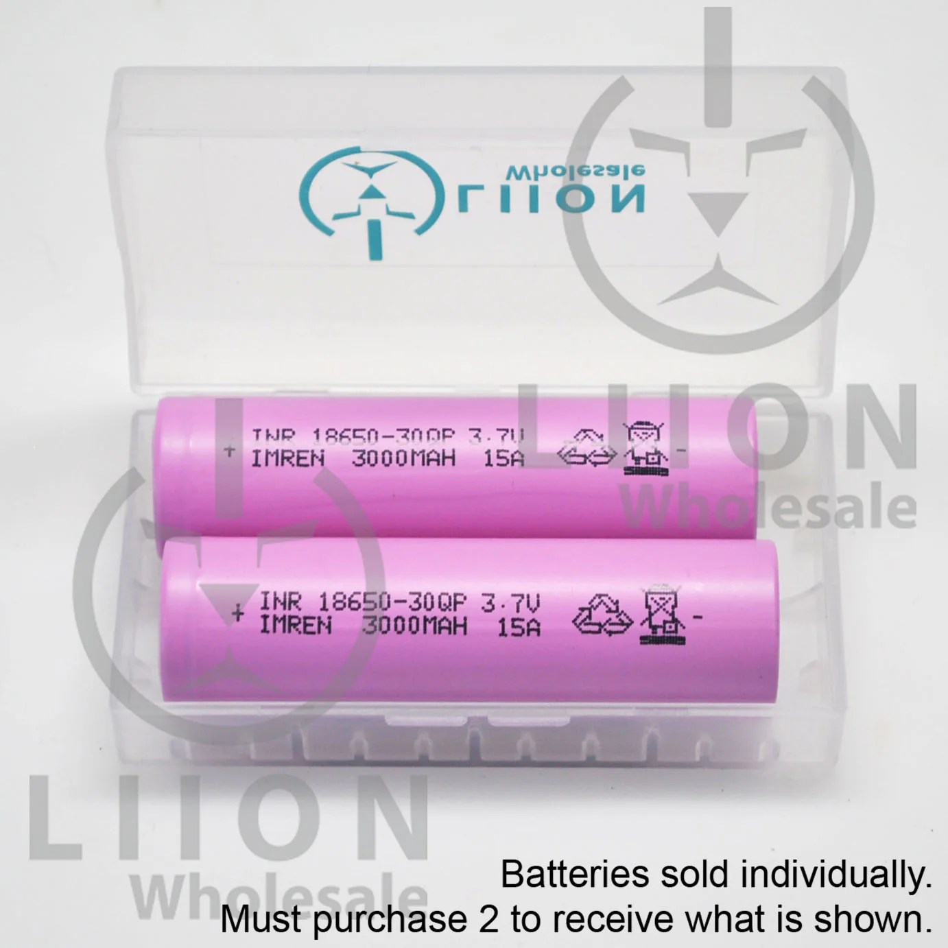 IMREN 30QP 18650 3000mAh 15A Flat Top Battery - Genuine - Wholesale Discount - Image 5