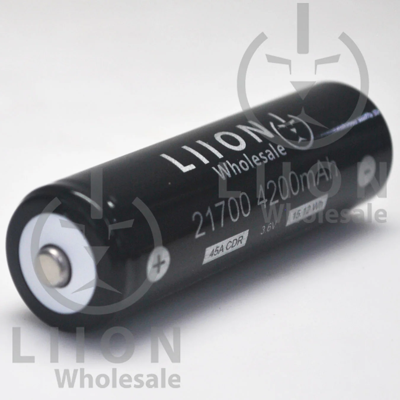 Liion Wholesale BUTTON Top Molicel INR-21700-P42A 45A 4200mAh 21700 Battery - Image 3