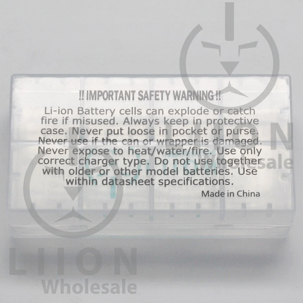 LiionWholesale Battery Case for two 18650 or four 18350 batteries - Image 3