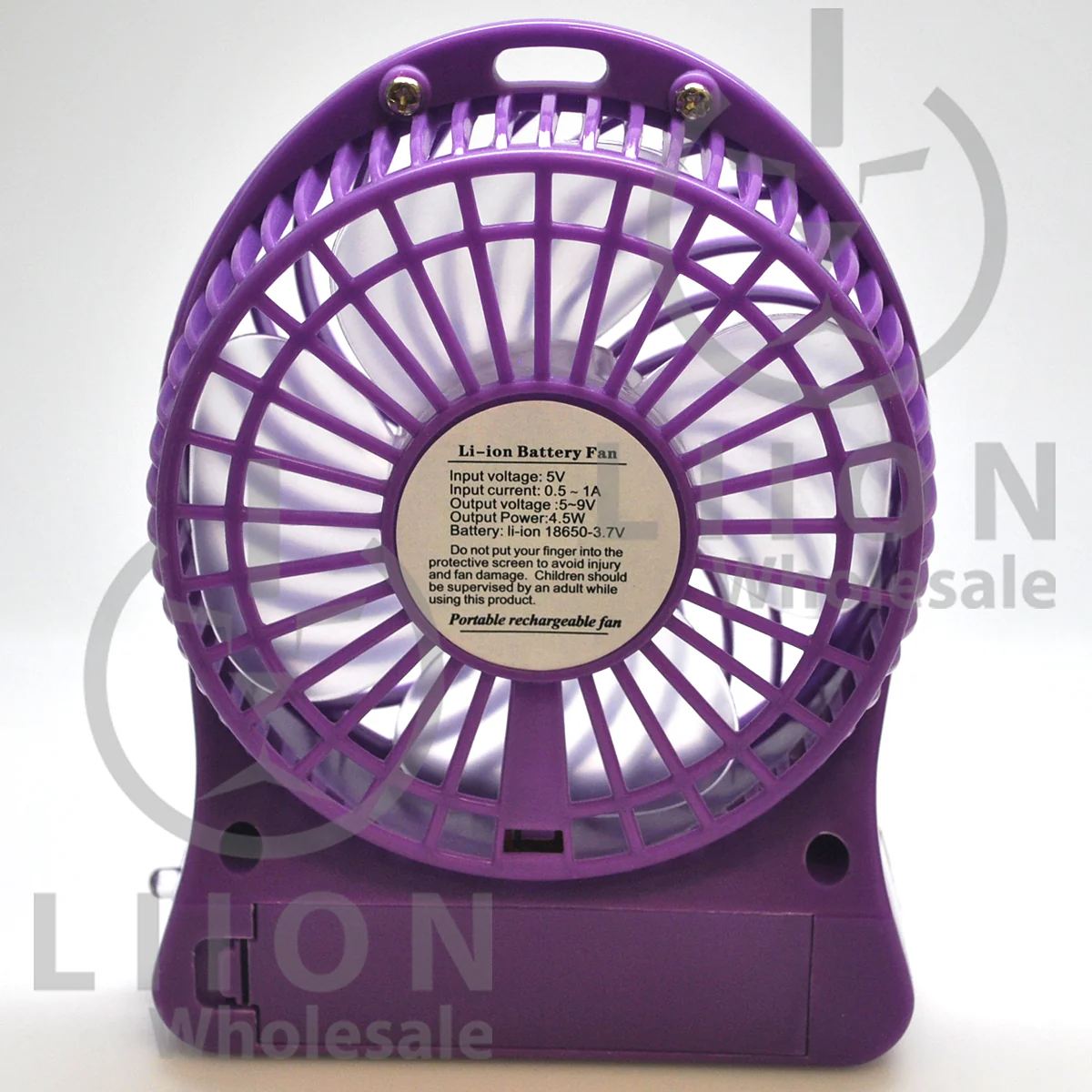 Mini Fan - Purple - Image 3