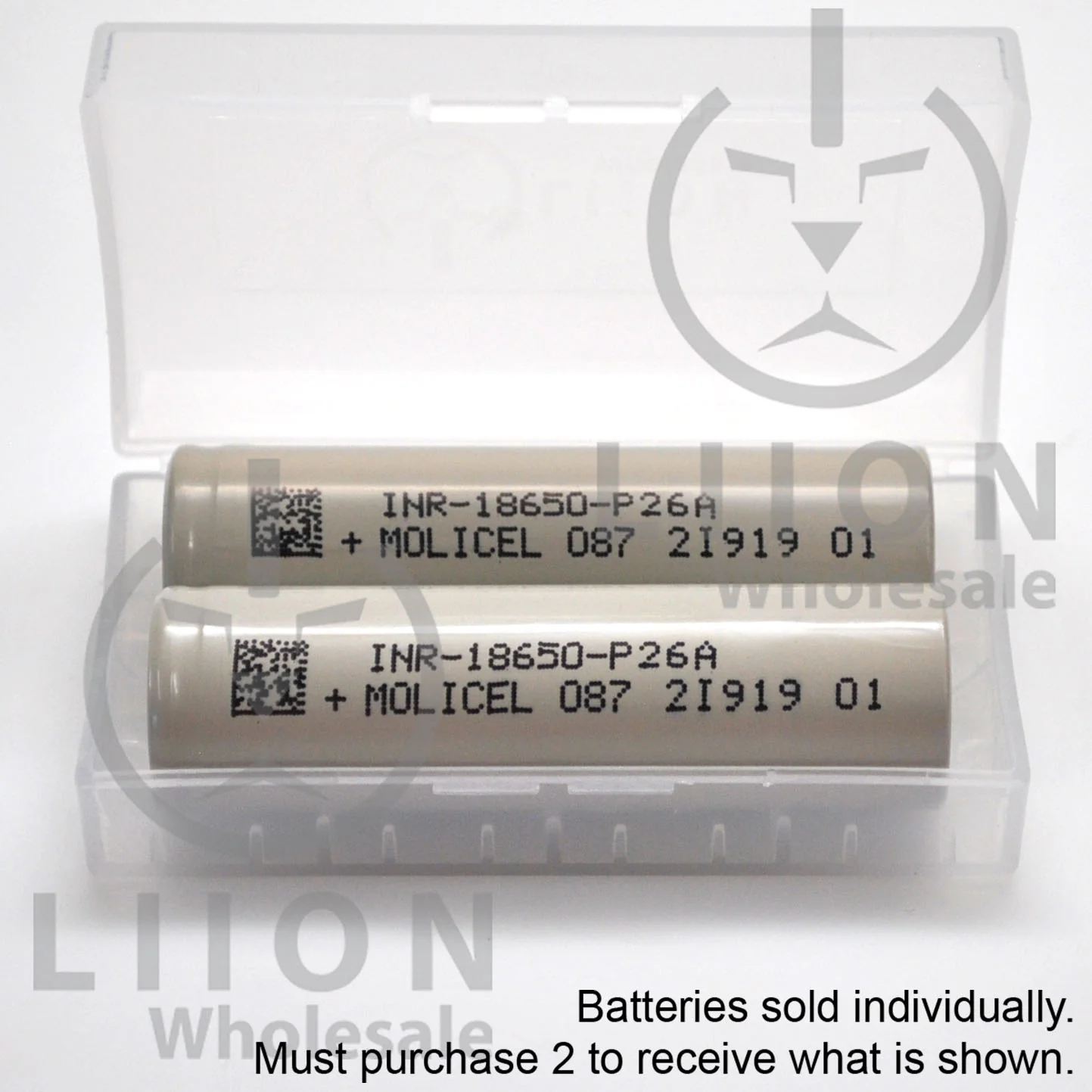 Molicel/NPE INR-18650-P26A 35A 2600mAh Flat Top 18650 Battery - Authorized Distributor - Image 5