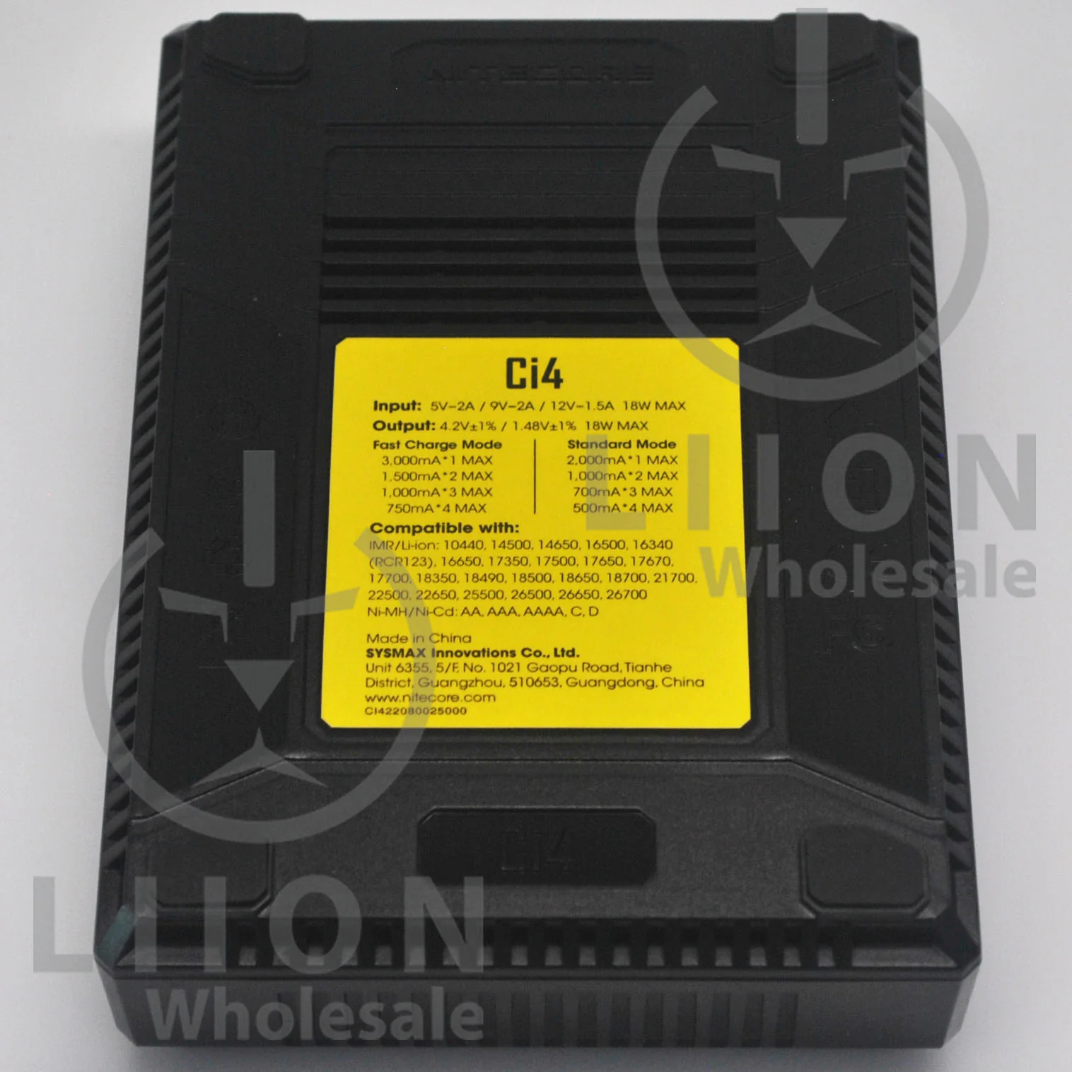 Nitecore CI4 Lithium Ion Battery Charger - Wholesale Discount - Image 2