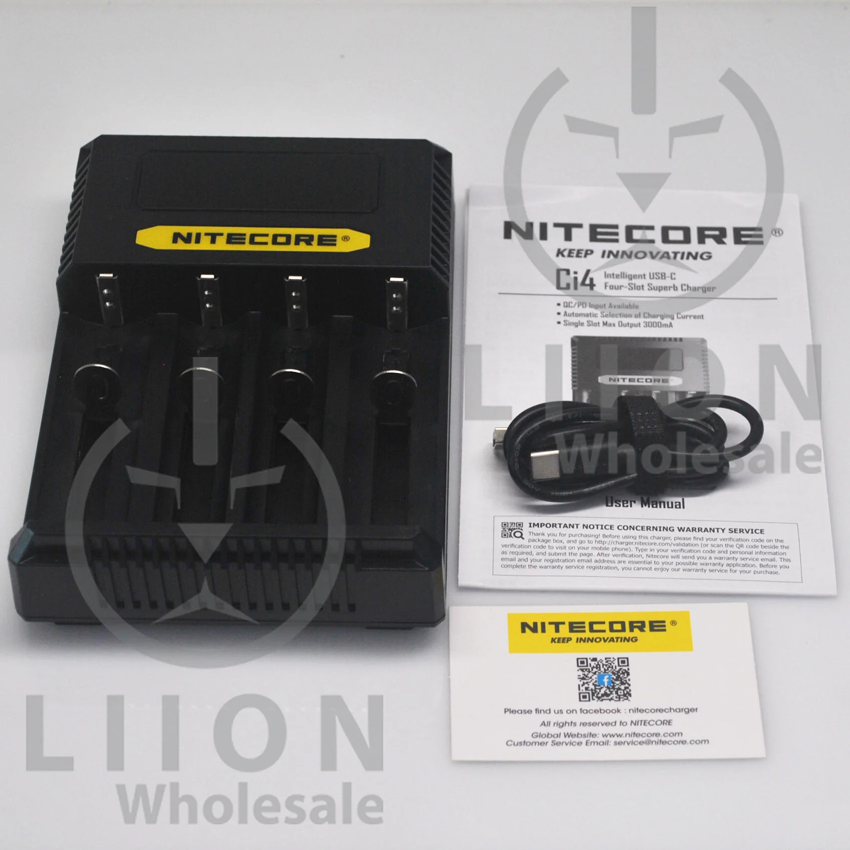 Nitecore CI4 Lithium Ion Battery Charger - Wholesale Discount - Image 3