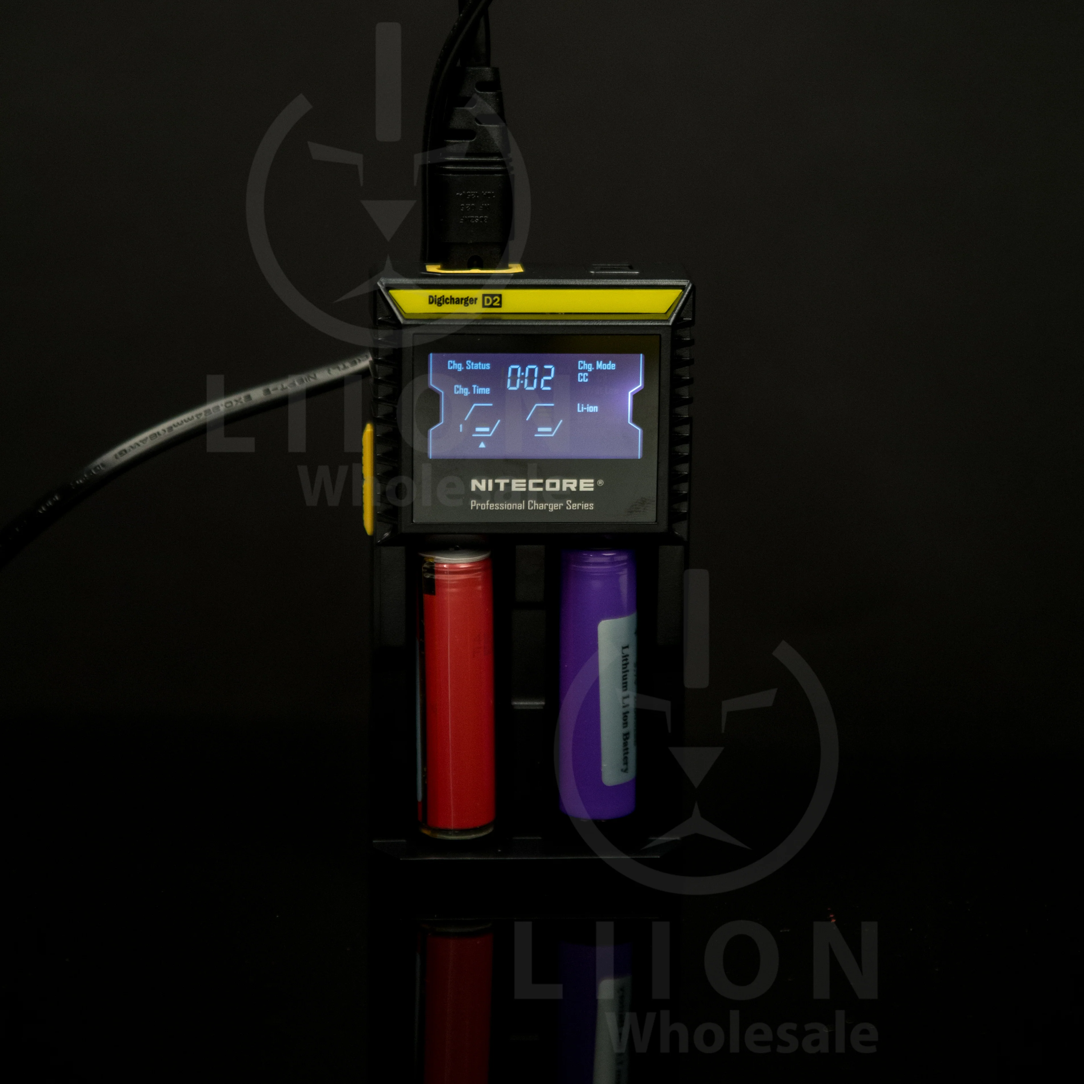 Nitecore D2 2-bay Digital Lithium Ion Battery Charger - Image 10
