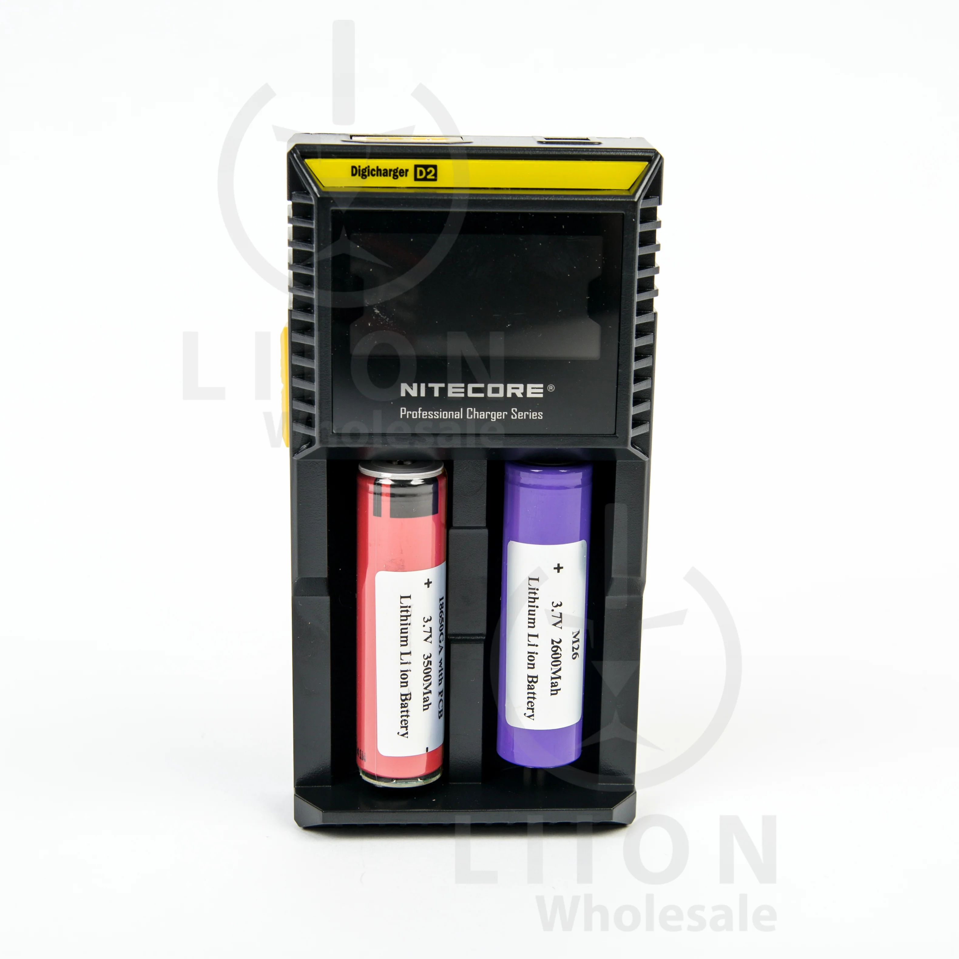 Nitecore D2 2-bay Digital Lithium Ion Battery Charger - Image 6
