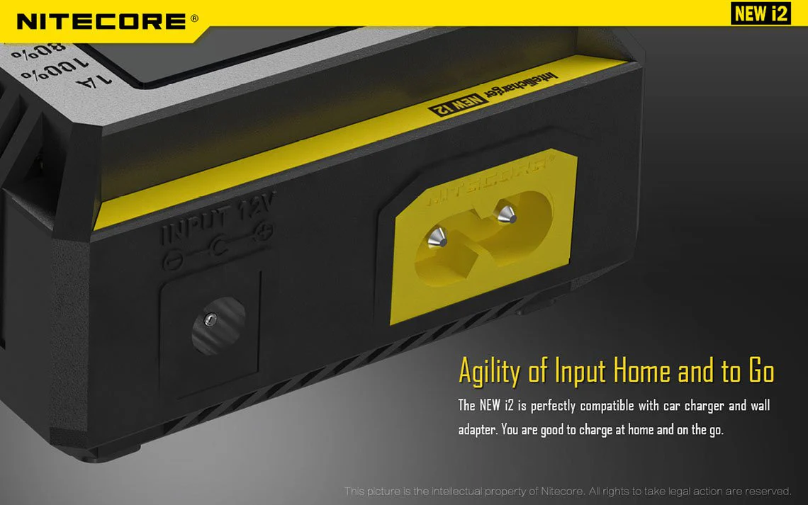 Nitecore New I2 2 Bay Li-ion Battery Charger - Image 14