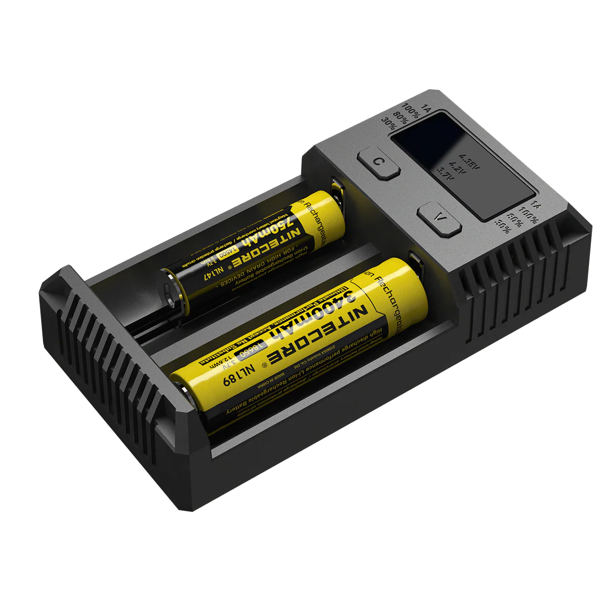 Nitecore New I2 2 Bay Li-ion Battery Charger - Image 4