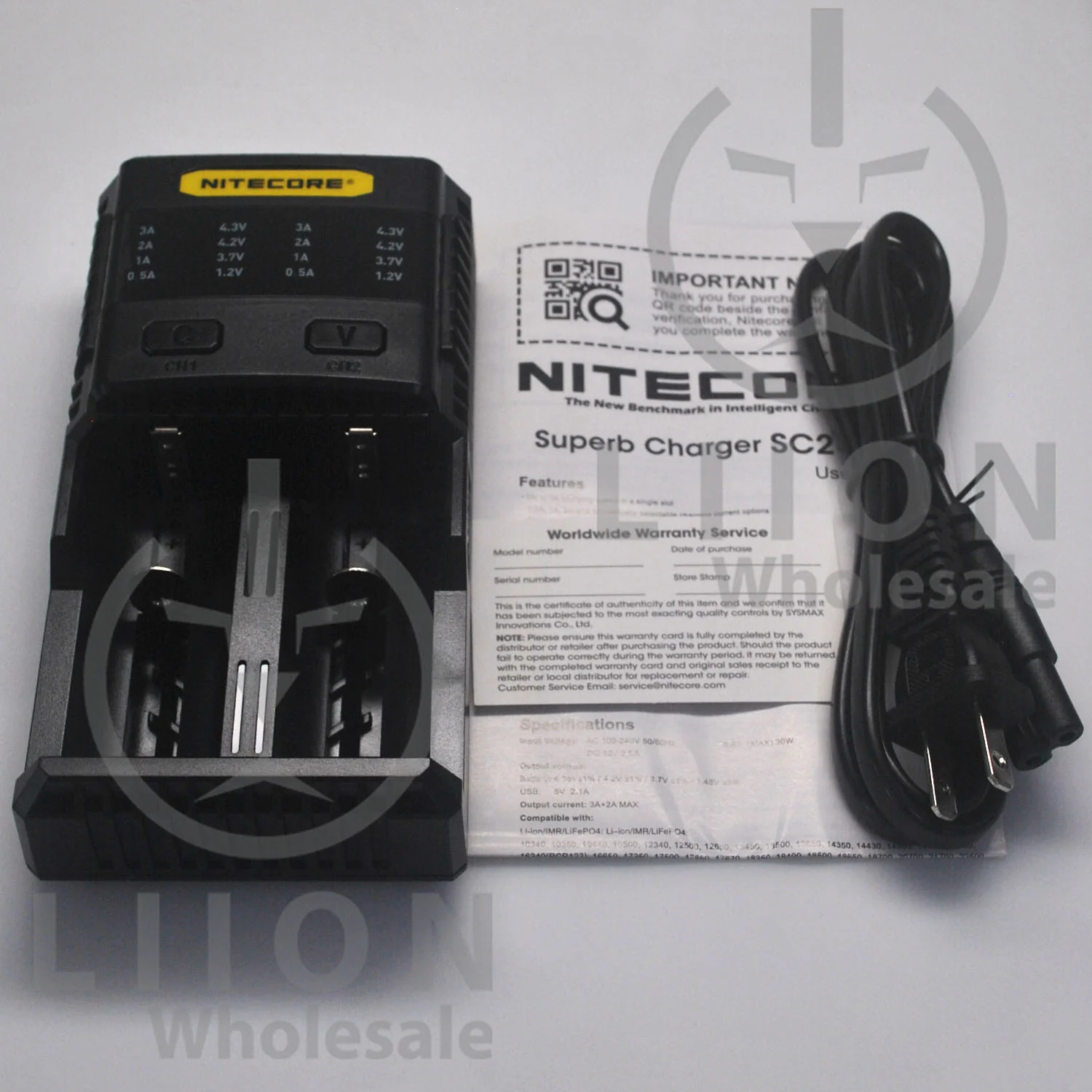 Nitecore SC2 Lithium Ion Battery Charger - Wholesale Discount - Image 4