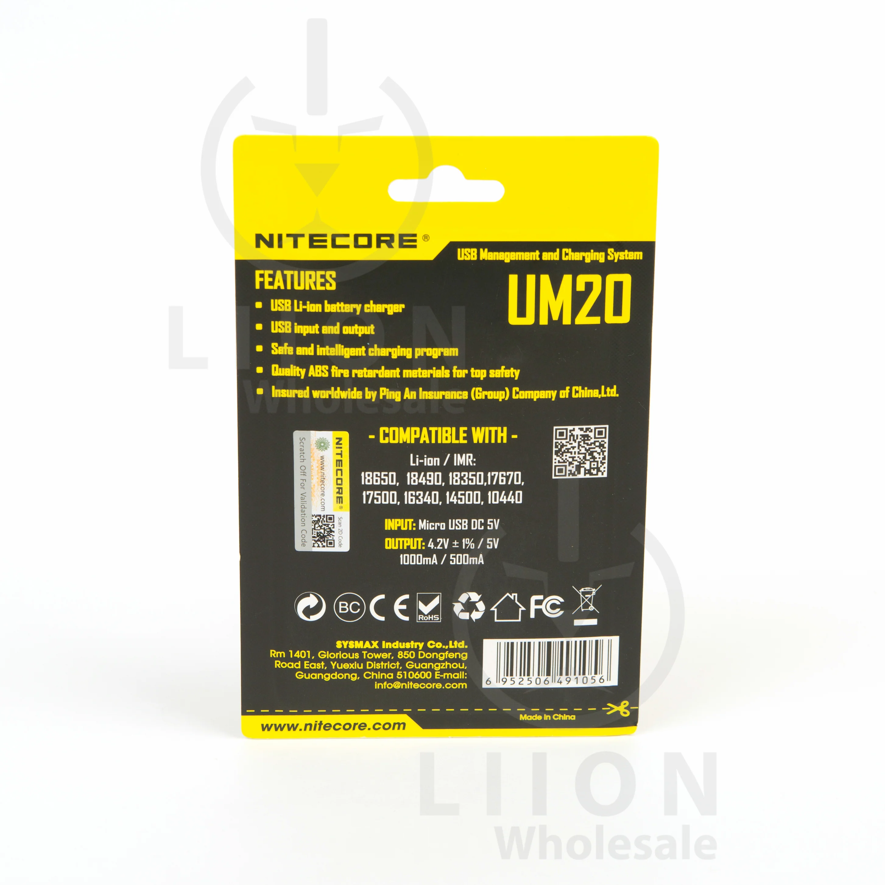 Nitecore UM20 Mini 2-bay USB Li-ion Battery charger - Image 3