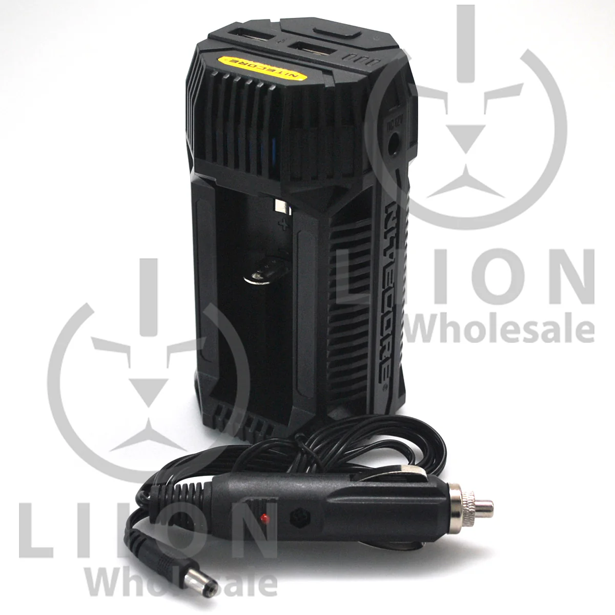 Nitecore V2 2-Bay In-Car Lithium Ion Battery Charger - Image 4