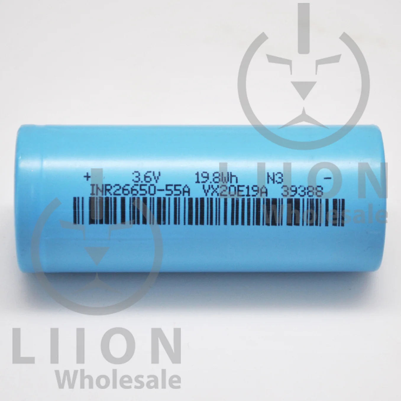PowerLongBattery (PLB) INR26650-55A 3.6V 5500mAh 11A 26650 Flat Top Li-Ion Battery - Image 2