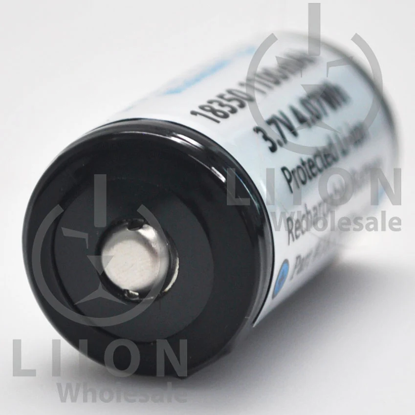 Protected 1100mAh 10A 18350 Button Top Battery - Wholesale Discount - Image 3