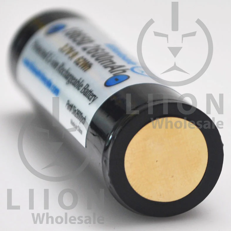 Protected 2600mAh 10A 18650 Button Top Battery - Wholesale Discount - Image 4