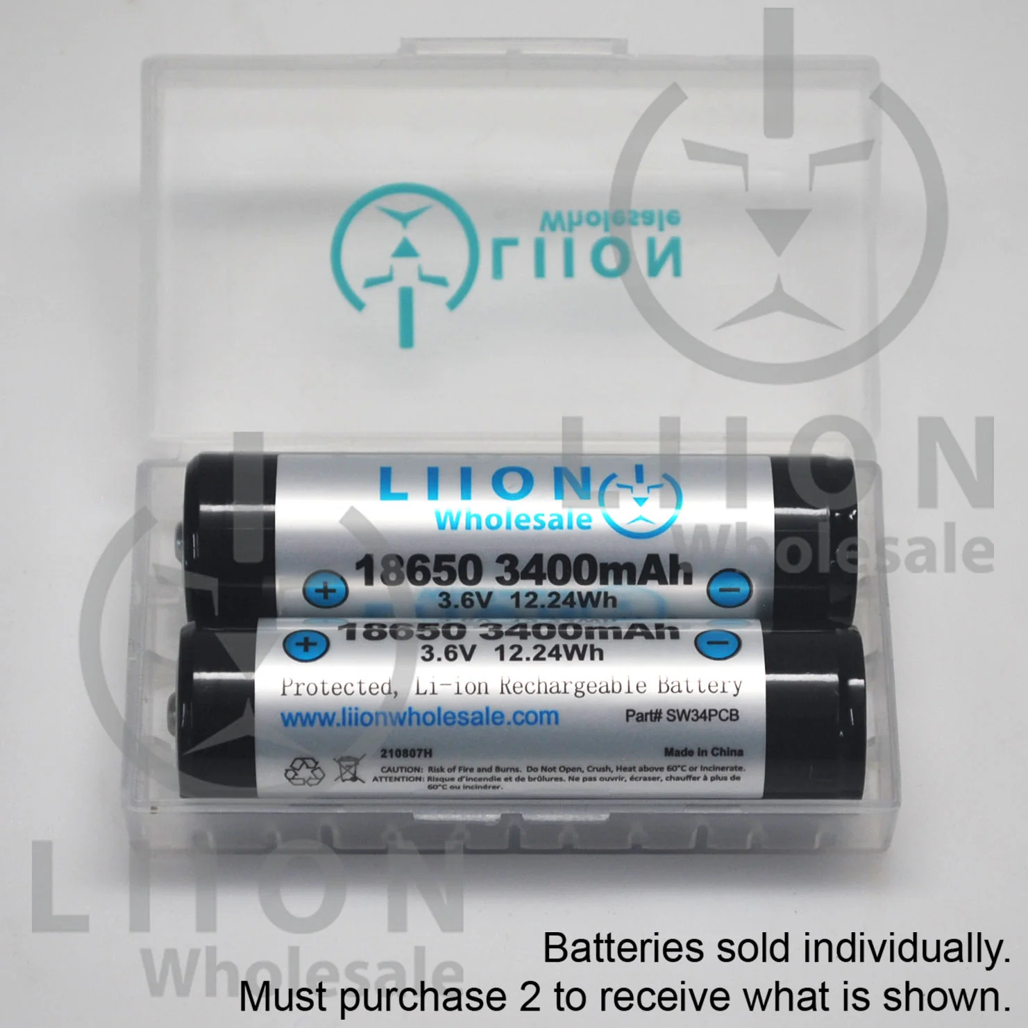 Protected 3400mAh 10A 18650 Button Top Battery - Wholesale Discount - Image 5