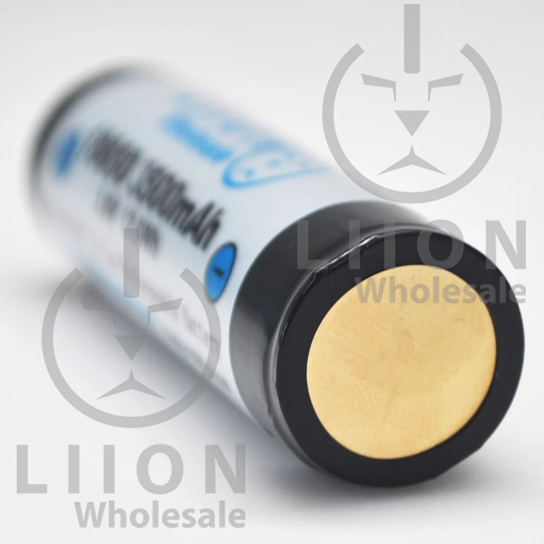 Protected 3500mAh 10A 18650 Button Top Battery (Panasonic/Sanyo NCR18650GA cell inside) - Wholesale Discount - Image 3