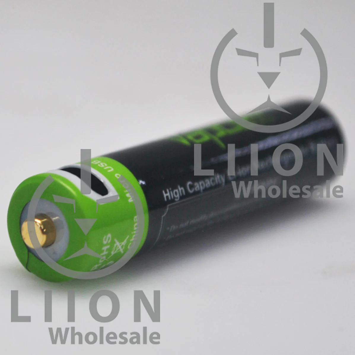 Protected Vapcell P1054A AAA 10440 1.5A Button Top 540mah USB Battery - Genuine - Image 3