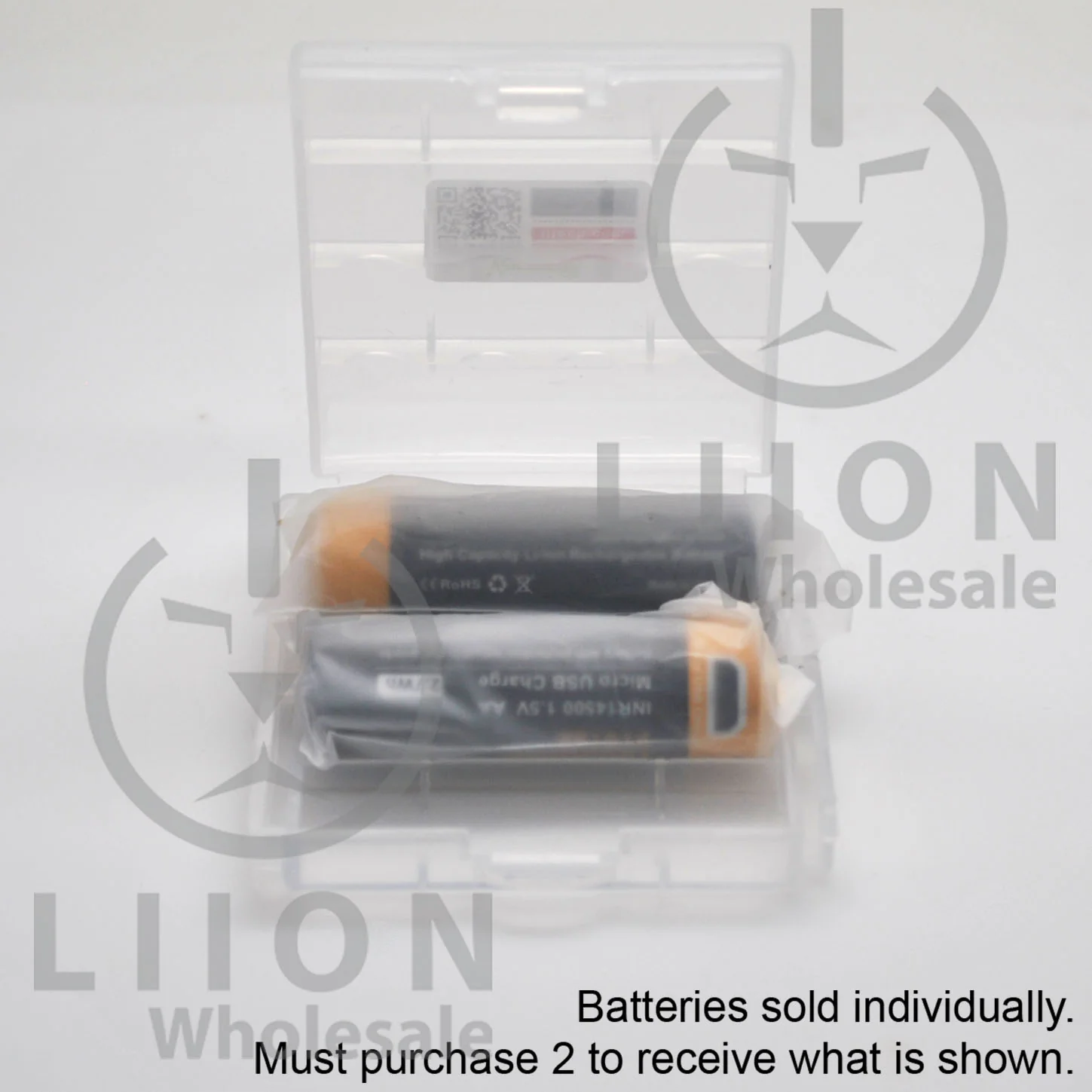 Vapcell P1418A Protected Lithium Ion AA 1.5V Battery with USB port - Genuine - Image 5