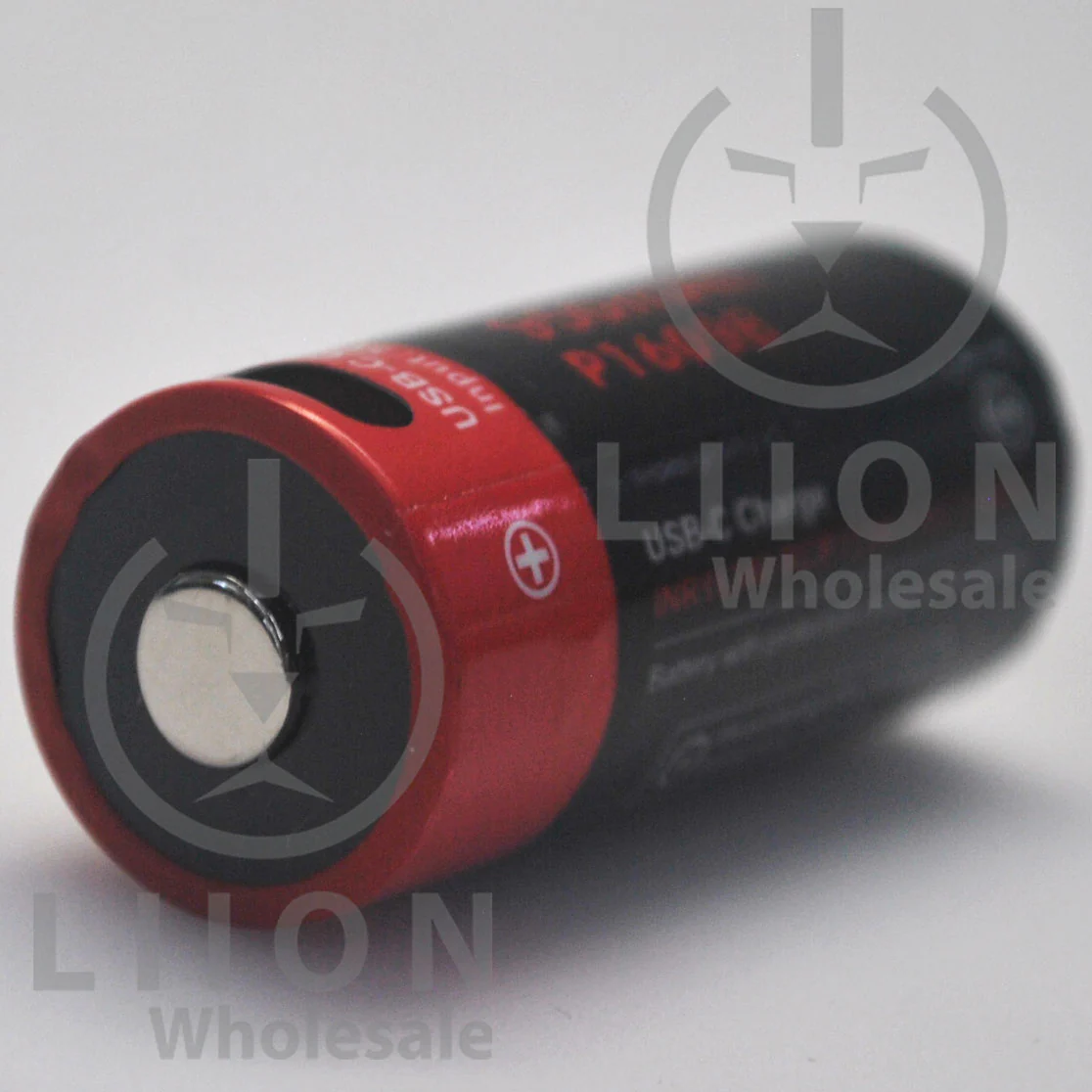 Protected Vapcell P1609B 16340 3A Button Top 950mah Battery - Genuine - Image 3