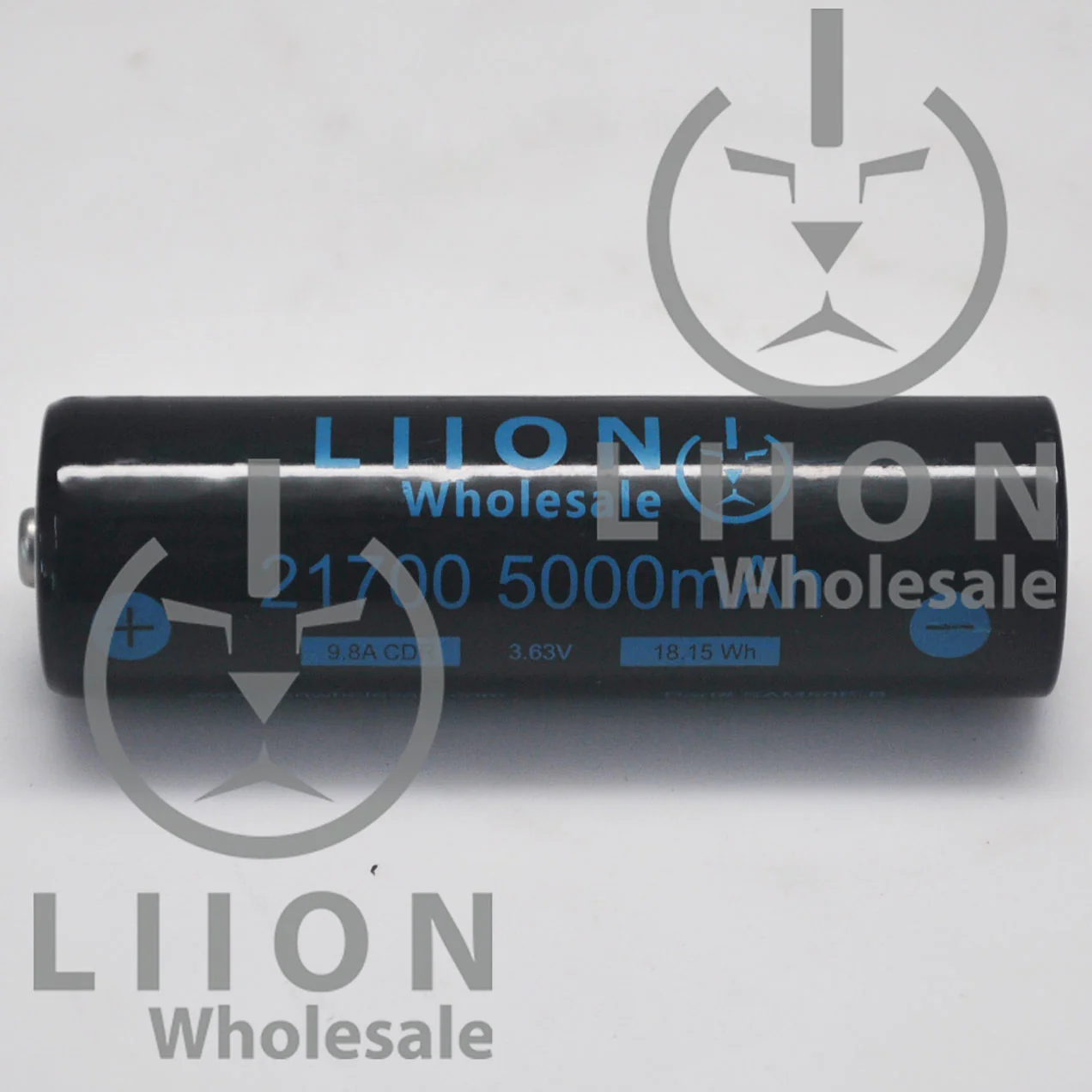 Button Top 21700 9.8A 5000mAh Unprotected Battery - Image 2