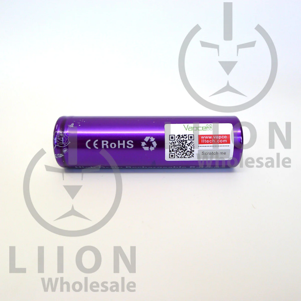 Vapcell 20700 Purple 30A Flat Top 3000mAh Battery - Genuine - Image 2
