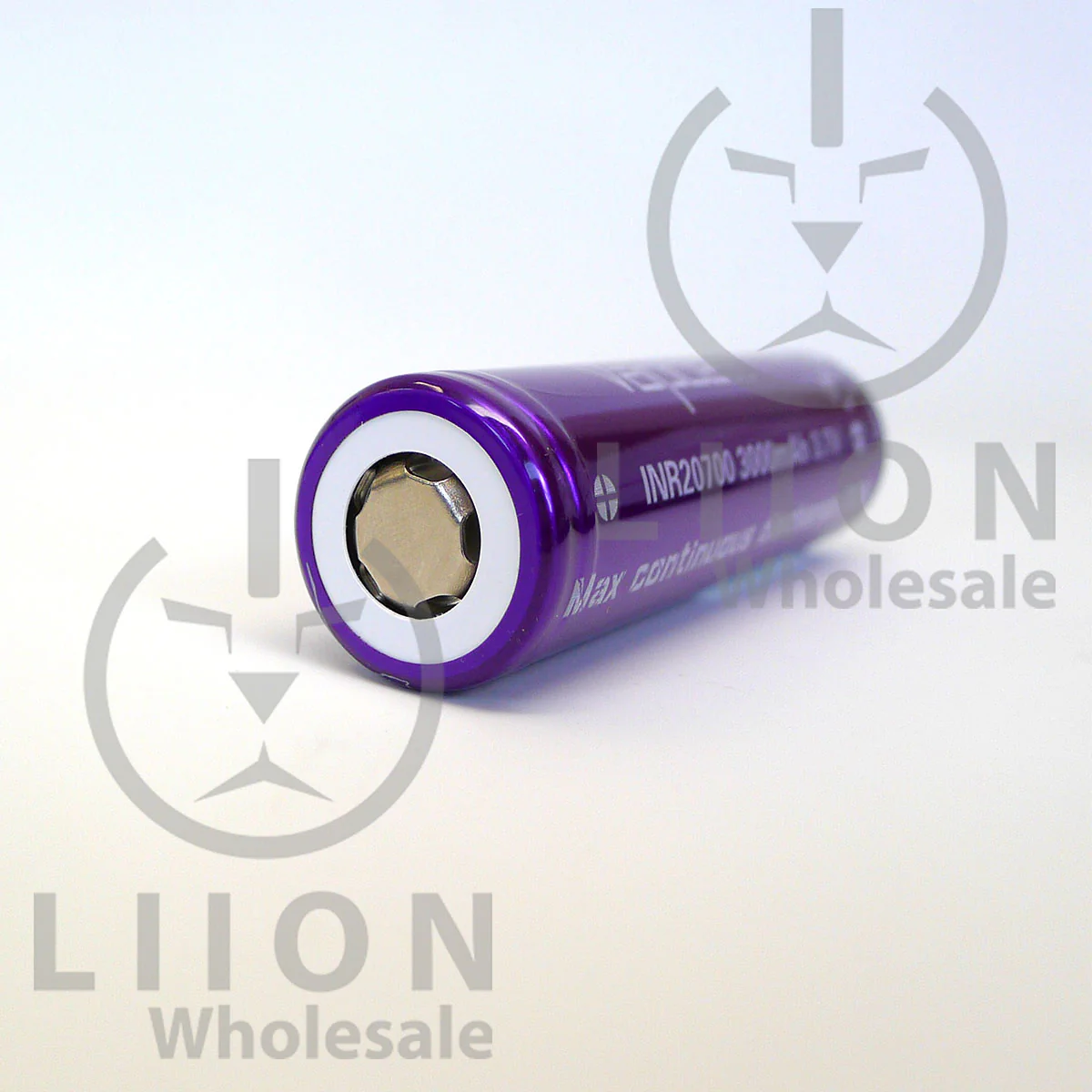 Vapcell 20700 Purple 30A Flat Top 3000mAh Battery - Genuine - Image 3