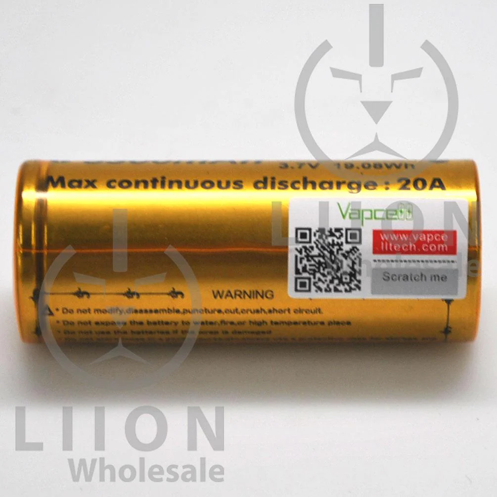 Vapcell G53 26650 20A Flat Top 5300mAh Battery - Genuine - Image 5