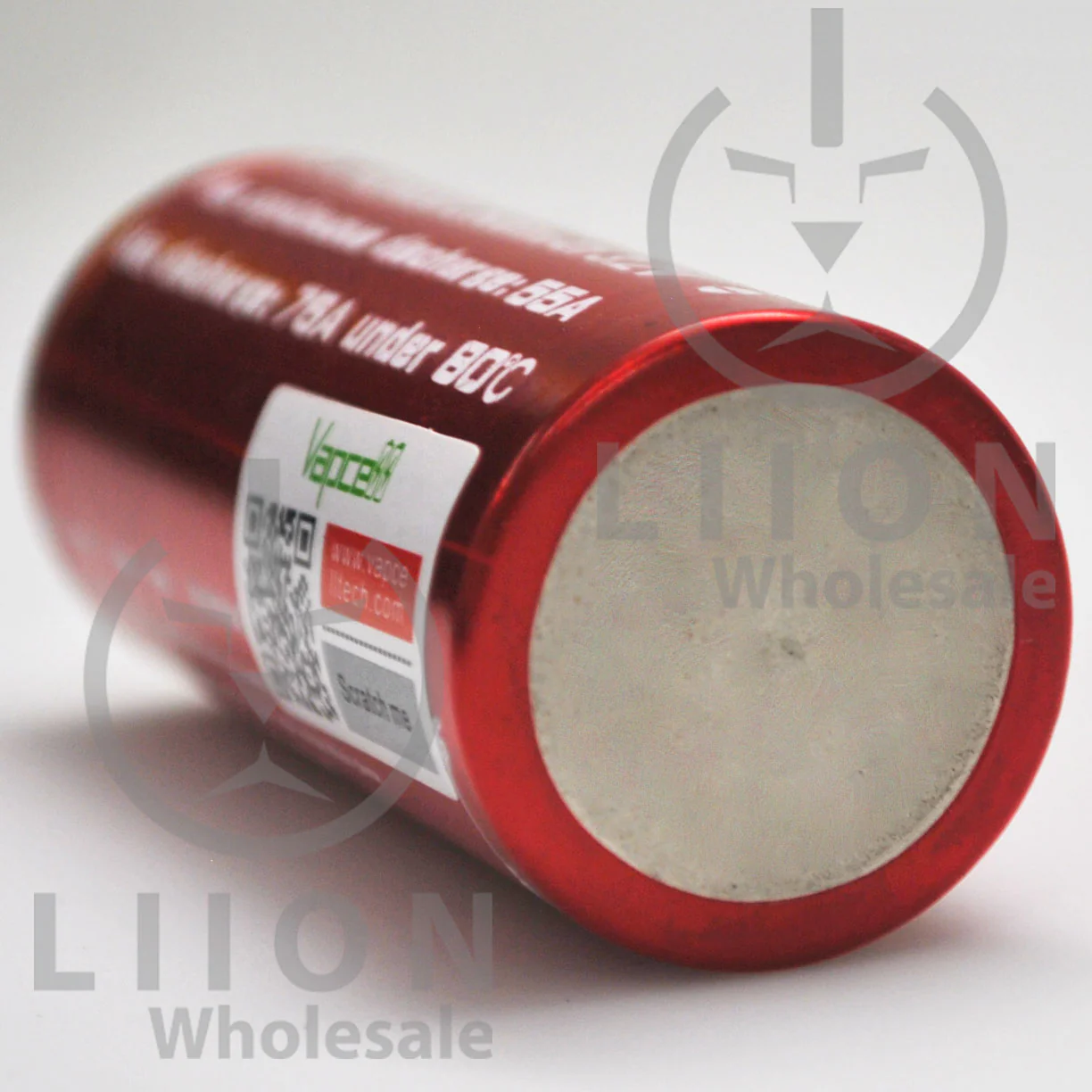 Vapcell LiFePO4 IFR26650 55A/75A Flat Top 2600mAh Battery - Genuine - Image 4