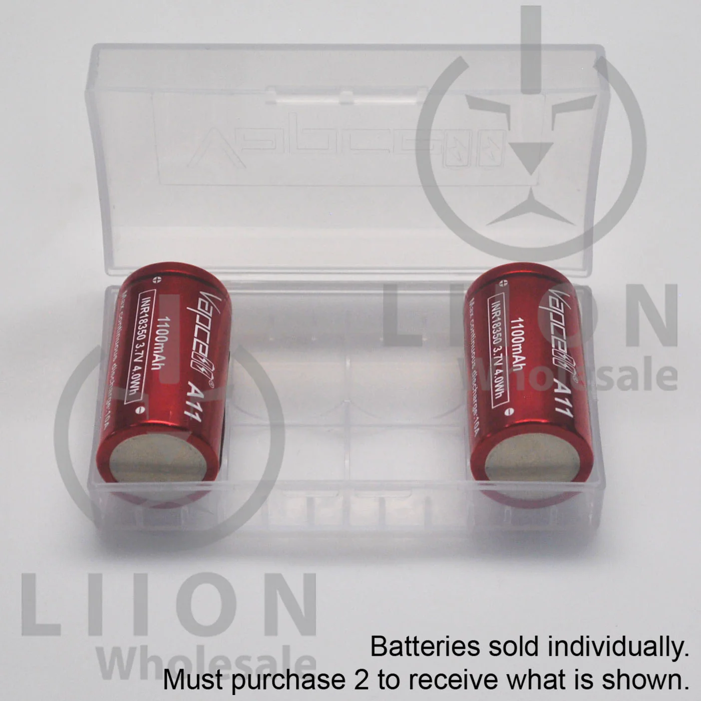 Vapcell A11 18350 10A Flat Top 1100mAh Battery - Genuine - Image 5