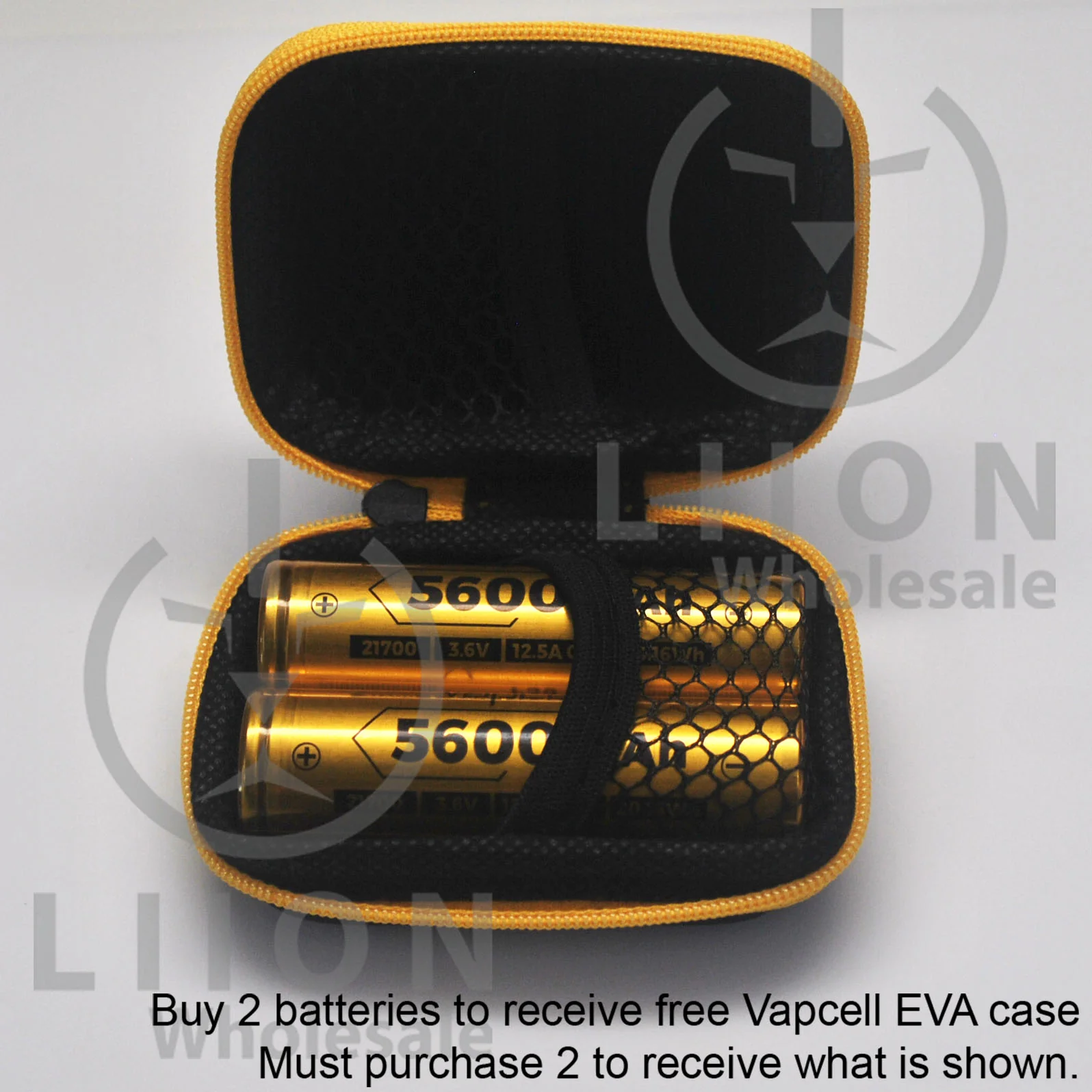 Vapcell F56 21700 12.5A Flat Top 5600mAh Battery - Genuine - Image 5