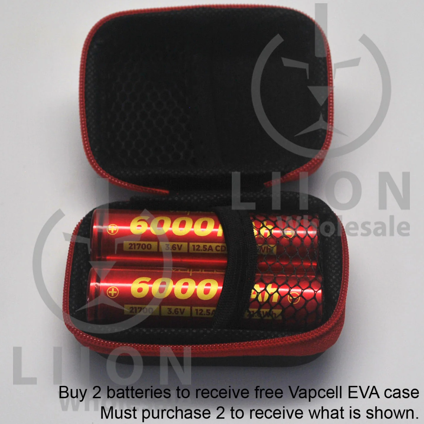 Vapcell F60 21700 12.5A Flat Top 6000mAh Battery - Genuine - Image 5