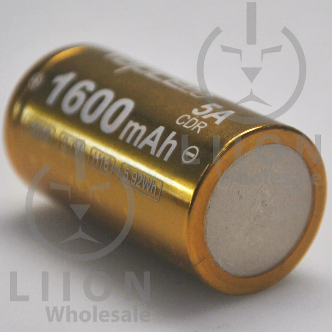 Vapcell H16 18350 5A Flat Top 1600mAh Battery - Genuine - Image 4