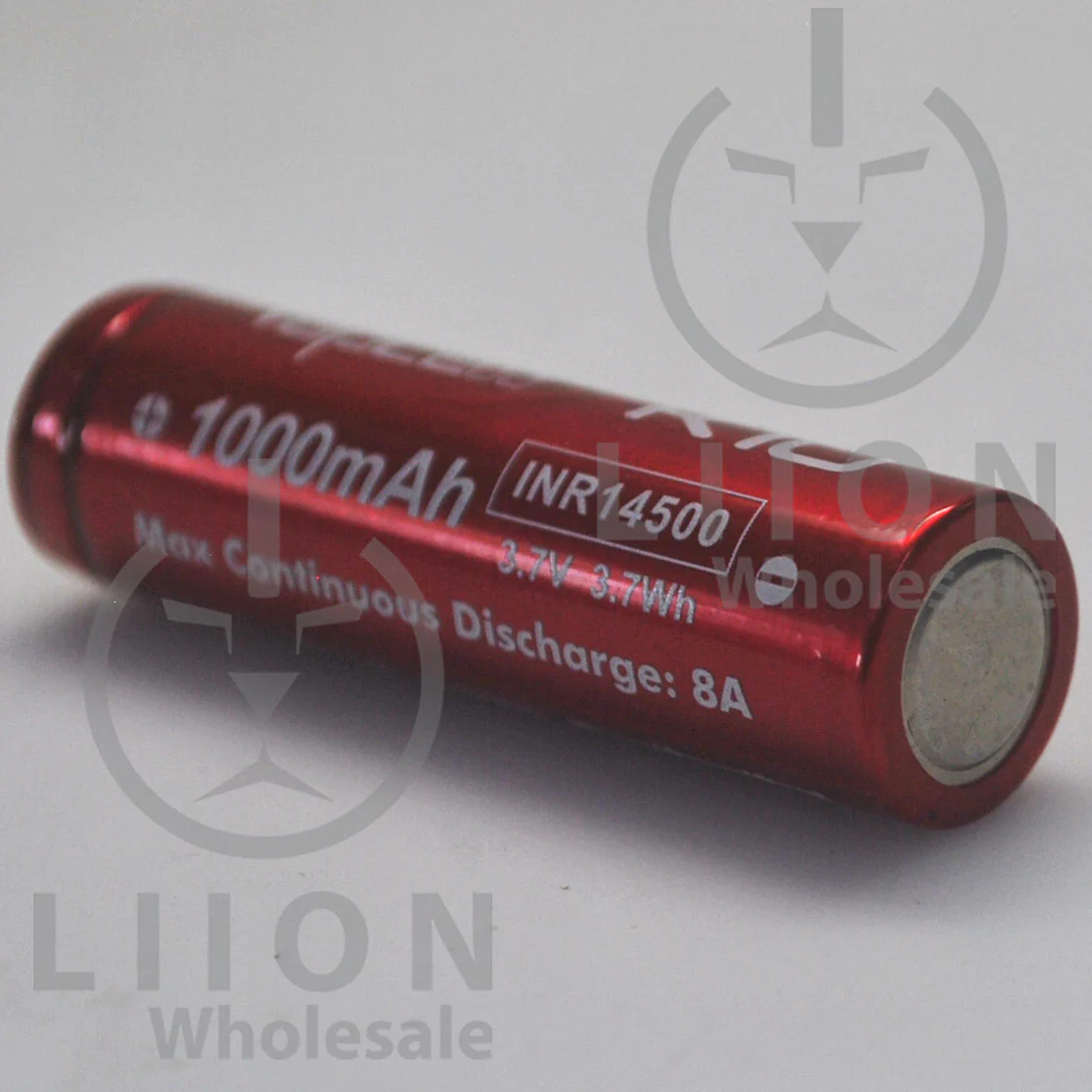 Vapcell K10 14500 8A Button Top 1000mAh Battery - Genuine - Image 4