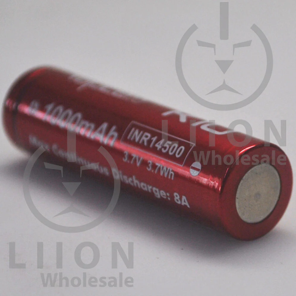 Vapcell K10 14500 8A Flat Top 1000mAh Battery - Genuine - Image 4