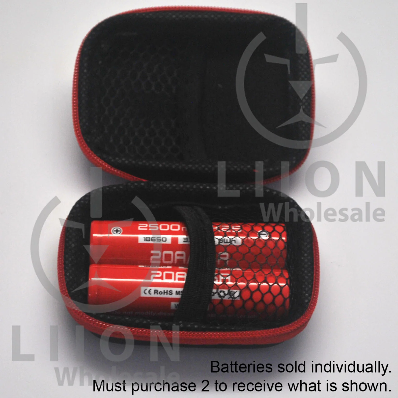Vapcell K25 18650 20A/35A Flat Top 2500mah Battery - Genuine - Image 5