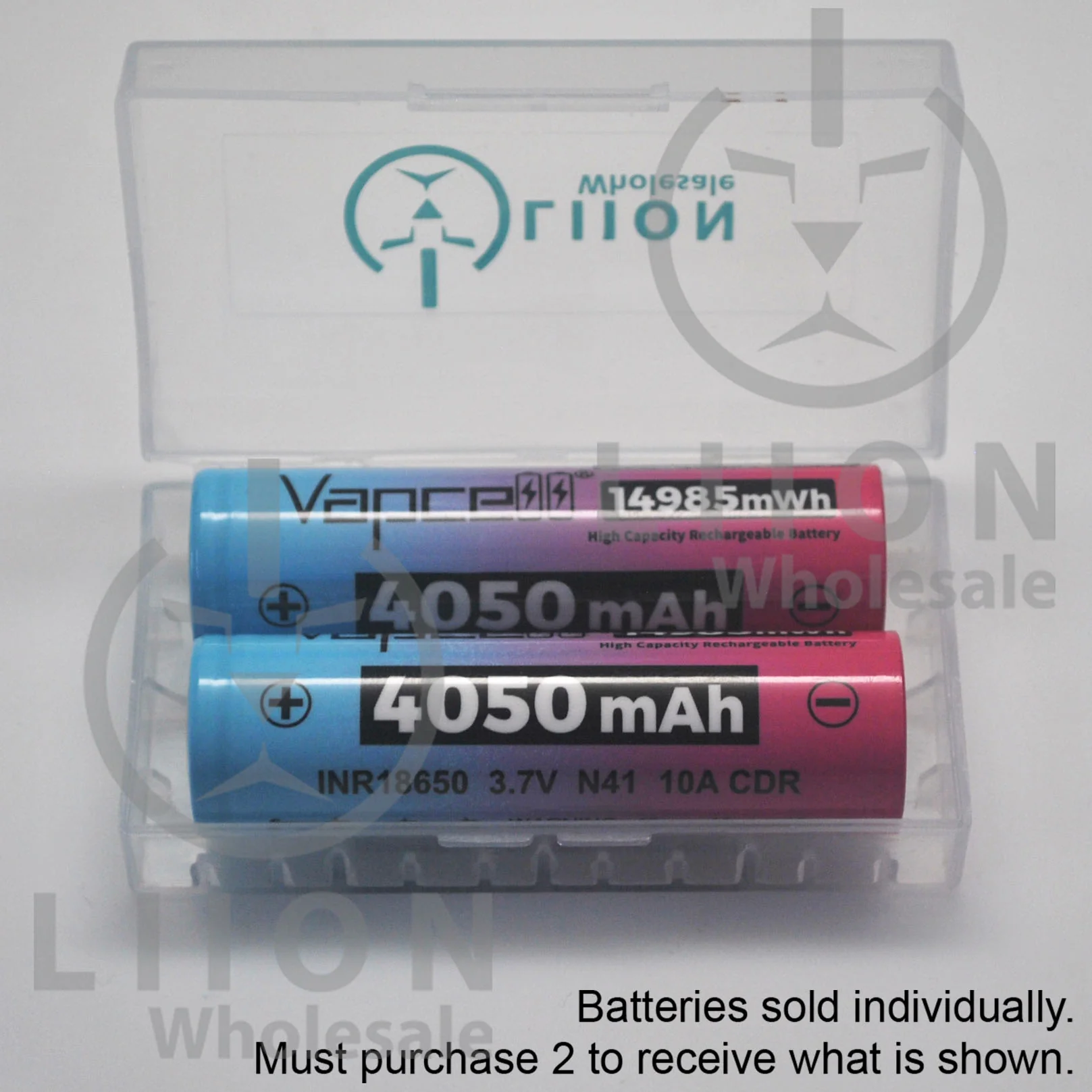 Vapcell N41 18650 10A Flat Top 4050mAh Battery - Genuine - Image 5